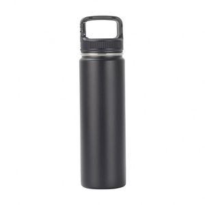 Powder Coated High Quality Large-Capacity Outdoor 22Oz 304 Stainless Steel Sports <b>Thermos</b> Vacuum Insulated Water Bottle Handle - Product Image 2