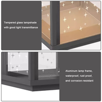 Lampes à pilier LED Highlux 12W 18W 20W, très vendues, en aluminium, étanches, pour l'éclairage paysager des parcs