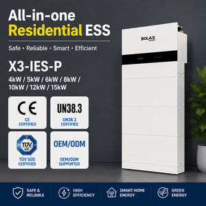 Système de Stockage d'Énergie Résidentiel Tout-en-un 15kW IP66 Empilable 30kWh, Alimentation de Secours de Niveau UPS avec Commutation en 10ms, Batterie Solaire Lithium Triphasée pour la Maison - Product Image 1