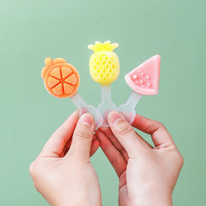 Molde de silicona rectangular para helados con diseño de animales <span class=keywords><strong>y</strong></span> frutas, ecológico, de grado alimenticio, novedad de verano <span class=keywords><strong>2022</strong></span> - Product Image 3