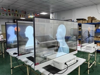 Écran OLED transparent avancé avec panneau auto-éclairant pour salle d'exposition intelligente et expérience de marque interactive