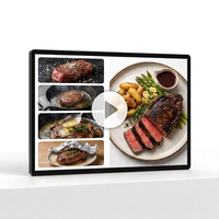 Pantalla LCD Personalizada de 23.8, 55 y 65 Pulgadas, Reproductor de Publicidad Digital, Señalización Inteligente de Pared con Múltiples Pantallas, SDK, WIFI, CMS, para Comercios