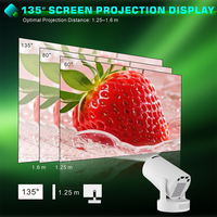 Proyektor Video Topleo HY300 Ultra-T Screen Casting untuk Malam Film Keluarga, Home Cinema, Game, dan Penggunaan Multimedia