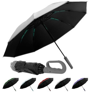 Sombrilla de Playa para <span class=keywords><strong>Patio</strong></span> con Correa de Hebilla, Sombrillas Transparentes Mini Personalizadas para Jardín y Exteriores, para la Lluvia - Product Image 5