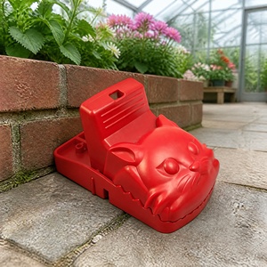 Trappola per Topi a Forma di Gatto, Riutilizzabile, in Plastica, con Pedale a Singolo Tocco, per Casa, Cucina e Ristorante - Product Image 6
