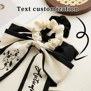 Accesorios para el Cabello con Lazo y Texto Personalizado, Múltiples Diseños para Elegir, Adecuados para Regalos, Uso Diario para Niñas - Product Image 4