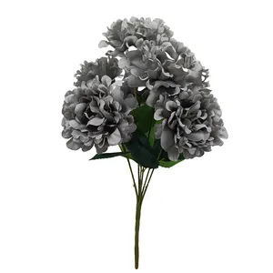 2024 Venta caliente barato al por mayor flores artificiales planta falsa evento decoración ramo funerario corona funeraria