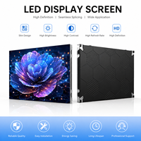 Mur vidéo LED intérieur personnalisé à contraste élevé P1.538 HDR10 pour affichage de présentation en salle de réunion de direction de luxe