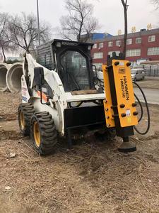 <span class=keywords><strong>Mini</strong></span> <span class=keywords><strong>Pelle</strong></span> Post Driver Rock Breaker Driver Marteau Pilote 53mm Burin Hydraulique Pile Marteau - Product Image 5
