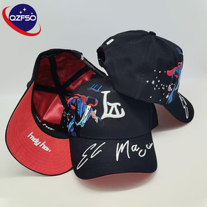 Casquettes de baseball unisexes QZFSO personnalisées avec broderie 3D, boucle en cuivre, 100 % coton, nouveau style, pour le sport et l'extérieur, vente en gros - Product Image 1