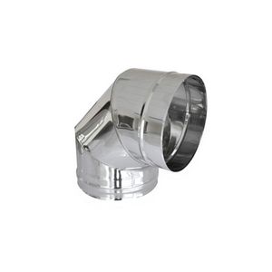 90 Bend 316L <b>Stainless</b> <b>Steel</b> Tube 300 Series 200mm Flue Pipes Seamless Square Shape Welding Service BA Surface Finish - Product Image 1