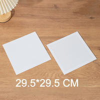 Support à gâteau jetable biodégradable et écologique en carton laminé de qualité alimentaire, avec logo estampé à chaud, taille personnalisée, pliable
