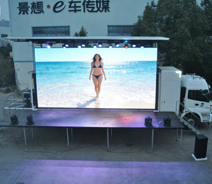 EWT9600 Pantalla LED para Camión Escenario Móvil, a Todo Color, para Interiores y Exteriores, Diseño Plegable, Compatible con Gráficos <span class=keywords><strong>de</strong></span> Animación, Ideal para Eventos Educativos - Product Image 4