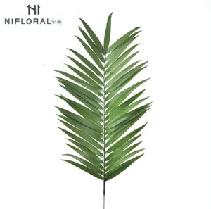 Nifloral nghệ thuật trang trí cây cọ nhân tạo chi nhánh lá cho trang trí nội thất phòng khách nhà máy nhà hiện đại