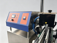 Machine de scellage à haute vitesse pour feuilles d'aluminium avec convoyeur réglable pour ligne d'emballage de boissons, cosmétiques et produits chimiques en usine