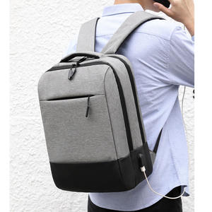 Custom Mens <b>15</b> <b>Inch</b> Waterproof Backbag School Back Pack Business <b>Laptop</b> <b>Backpack</b> - Product Image 3