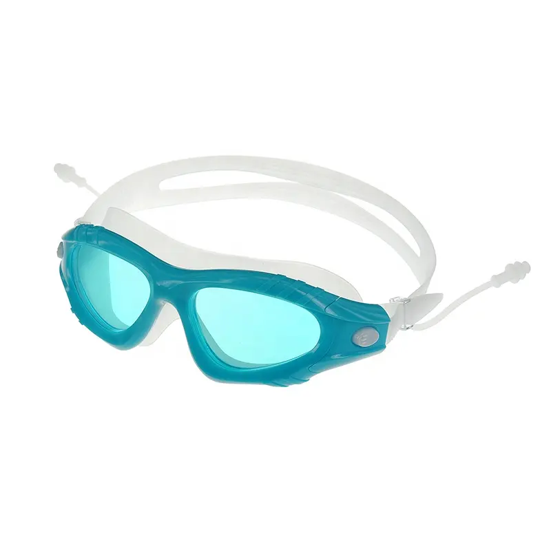 DOVOD sıcak satış geniş görüş Lens tasarımı yüzme gözlükleri <span class=keywords><strong>gözlük</strong></span> Anti sis yüzmek <span class=keywords><strong>gözlük</strong></span> ile kulak tıkacı