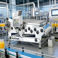 Ligne de production de jus de pastèque entièrement automatique, ligne de production de jus HPP pour carotte, tomate, gingembre, concombre