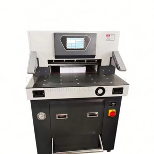 Taglierina Elettrica Idraulica Programmabile per Carta, Professionale, Veloce, <span class=keywords><strong>Formato</strong></span> <span class=keywords><strong>A4</strong></span>/A3, Misurazione Regolabile per Taglio Efficiente della Carta - Product Image 1