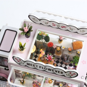 ชุดประกอบบ้านของเล่นพลาสติก DIY เป็นมิตรกับสิ่งแวดล้อม สำหรับเด็กอายุ 14 ปีขึ้นไป - Product Image 3