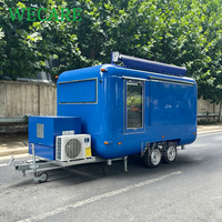 Wecare Bar extérieur, cuisine mobile, café, pizza, remorque, crème glacée, beignets, concession, camion de restauration, remorques de restauration entièrement équipées