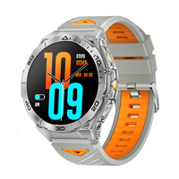 Smartwatch TKYUAN 2025 Militaire Durable avec Écran AMOLED, Batterie 600 mAh, Lampe Torche et Suivi Fitness pour le Sport
