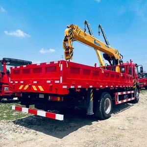 Camion grue multifonctionnel Shacman 4*2, moteur Yuchai XC MG, 10 tonnes, bras à 5 sections pour la logistique et le levage de marchandises - Product Image 4