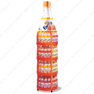 Di <span class=keywords><strong>plastica</strong></span> pieghevole bottiglia di vino bevanda display bevanda cremagliera cremagliera di esposizione - Product Image 1
