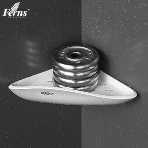 Phòng tắm vòi hoa sen Caddy góc lưu trữ Kệ nhựa dính Tắm Giá - Product Image 4