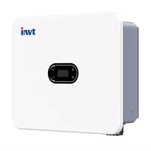 INVT 17kw 20kw 30kw 33kw Inversor de energía solar trifásico Ip66 Inversor de sistema solar de red híbrida de salida dual inteligente - Product Image 1