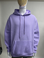 Sweat à capuche unisexe de luxe OEM doublé satin, 100 % coton de haute qualité, personnalisé pour homme, coupe oversize avec capuche en satin et soie pour l'automne