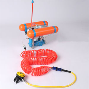 Sistema de Buceo Portátil con Cachimba, Compresor de Aire para Respiración Subacuática con Cámara Flotante y Manguera Flexible - Product Image 1