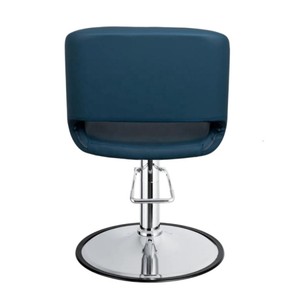 Chaises de salon de beauté bleues, chaise de coiffure à levage hydraulique, chaise de barbier pour salon de coiffure - Product Image 3