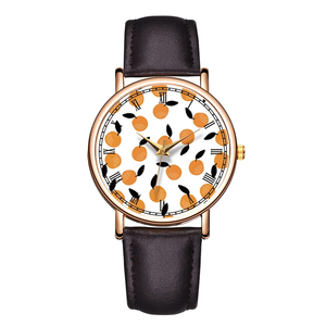 Nuevo reloj de mujer Fahion Furit Picture Light Relojes de pulsera de cuarzo Temperamento Reloj de mujer Reloj simple - Product Image 3