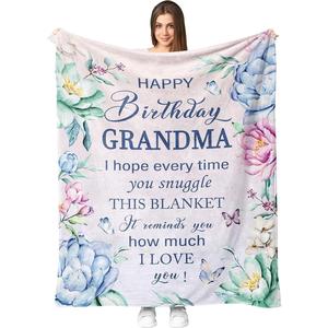 Valentine Heart Rose Flannel Blanket Throw Blanket Nap Blanket Anniversary Gift Couple Gift <b>Machine</b> Washable Fade Resistant - Product Image 5