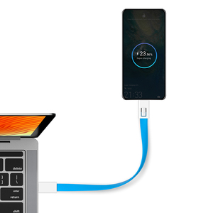 Câble de charge multi-ports en gros, <span class=keywords><strong>chargeur</strong></span> portable porte-clés, câble de charge rapide universel court pour voyage avec connecteur Type-C - Product Image 3
