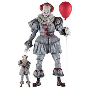Neca 45459 nó 2017 1/4 quy mô <span class=keywords><strong>18</strong></span> inch pennywise Bill skarsgard Hành động Hình 1/6 supedc truyện tranh Supe batstyling - Product Image 4