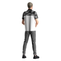 Essential Polo à fermeture éclair coupe ajustée pour hommes Construction flexible et caractéristiques résistantes à la sueur pour un usage quotidien