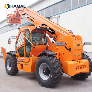 Hydrostatic Transmission HT4010 4000kg 10 Meter Telescopic Forklift Boom Forklift with Pilot Joystick <b>Control</b> and ROPS Cabin - Product Image 3