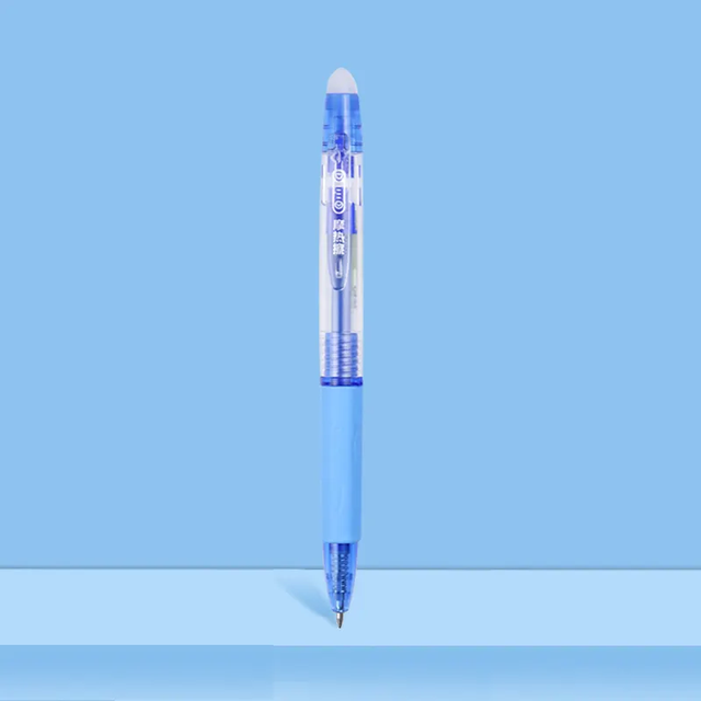 Erasable Gel Pen 0.5mm Click Type Ideal for Elementary Middle School Calligraphy Practice and Signature Writing