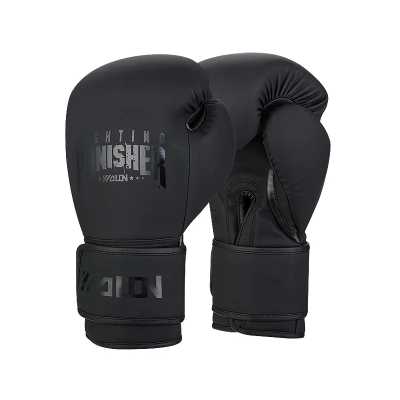 HAI-guantes de boxeo de competición, de cuero, 12oz, 14oz, 16oz