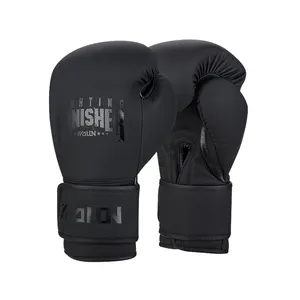 12Oz 14Oz 16Oz Pro Boxing Thái Đào Tạo Cạnh Tranh Găng Tay Đấm Bốc Da Guantes De Hộp