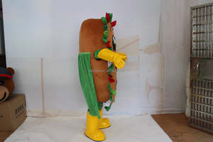 कवक मोक 1 पीसी सबमैन सैंडविच शुभंकर पोशाक पोशाक - Product Image 5