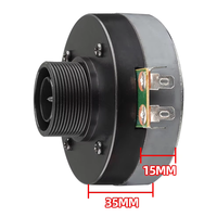 Haut-parleur de compression HF XY250-1 34 mm 60 W 8 Ohm avec diaphragme en titane et aimant aérospatial 28 cœurs pour réparation et remplacement de haut-parleurs