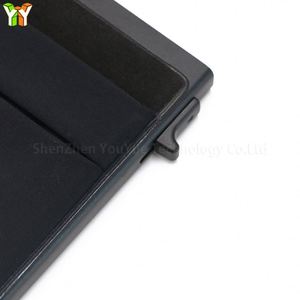 Tarjetero Automático con Compartimento para Dinero, Cartera Minimalista para Tarjetas de Visita, Estuche Delgado y Elegante de Aluminio para Tarjetas - Product Image 4