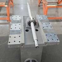 Centre d'usinage vertical CNC VMC1580 4 axes, machine de fraisage CNC robuste, déplacement X1500 Y800
