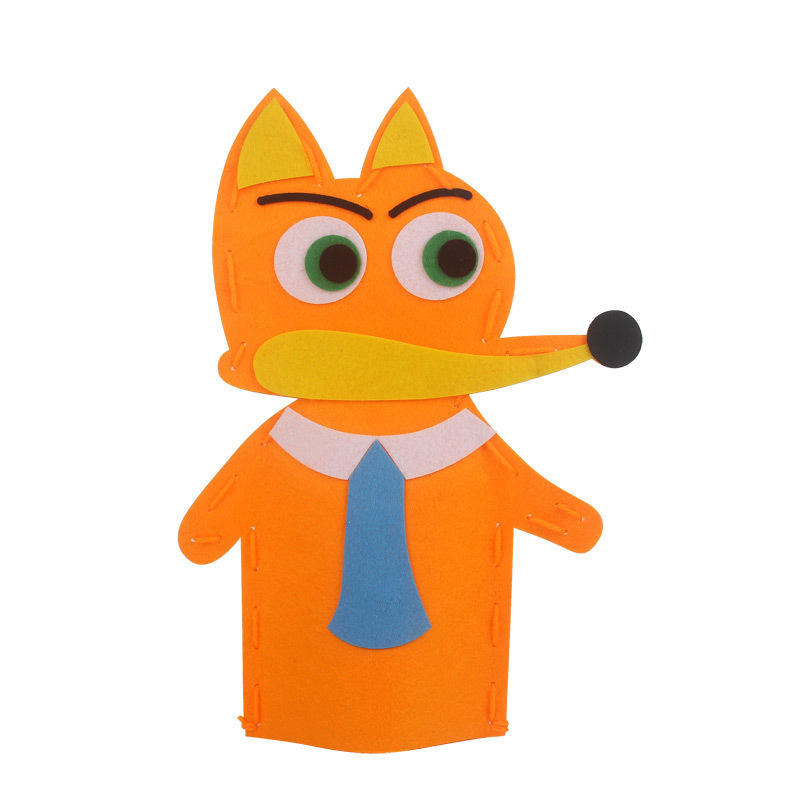 Zorro naranja de bricolaje