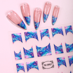 2025 Hor Collection échantillon gratuit mauvais œil 3D auto-adhésif sorcière ongles décalcomanies bricolage en plastique Nail Art fournitures - Product Image 3