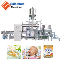 Nourriture pour bébé nouvellement produite farine de riz nutritive bouillie de maïs instantanée produit machine usine de fabrication d'extrudeuse