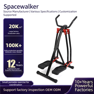 3D xuyên biên giới nhà tập thể dục thép airwalker phía trước và phía sau <span class=keywords><strong>Swing</strong></span> huấn luyện viên đi bộ máy thuận tiện cầu thang bước - Product Image 2